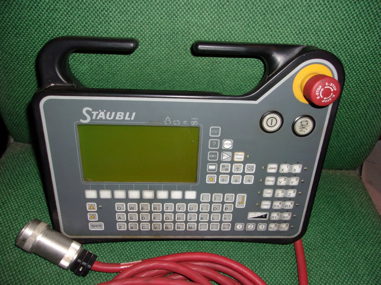 STAUBLI ROBOT HT414 TEACH PENDANT D22142700B