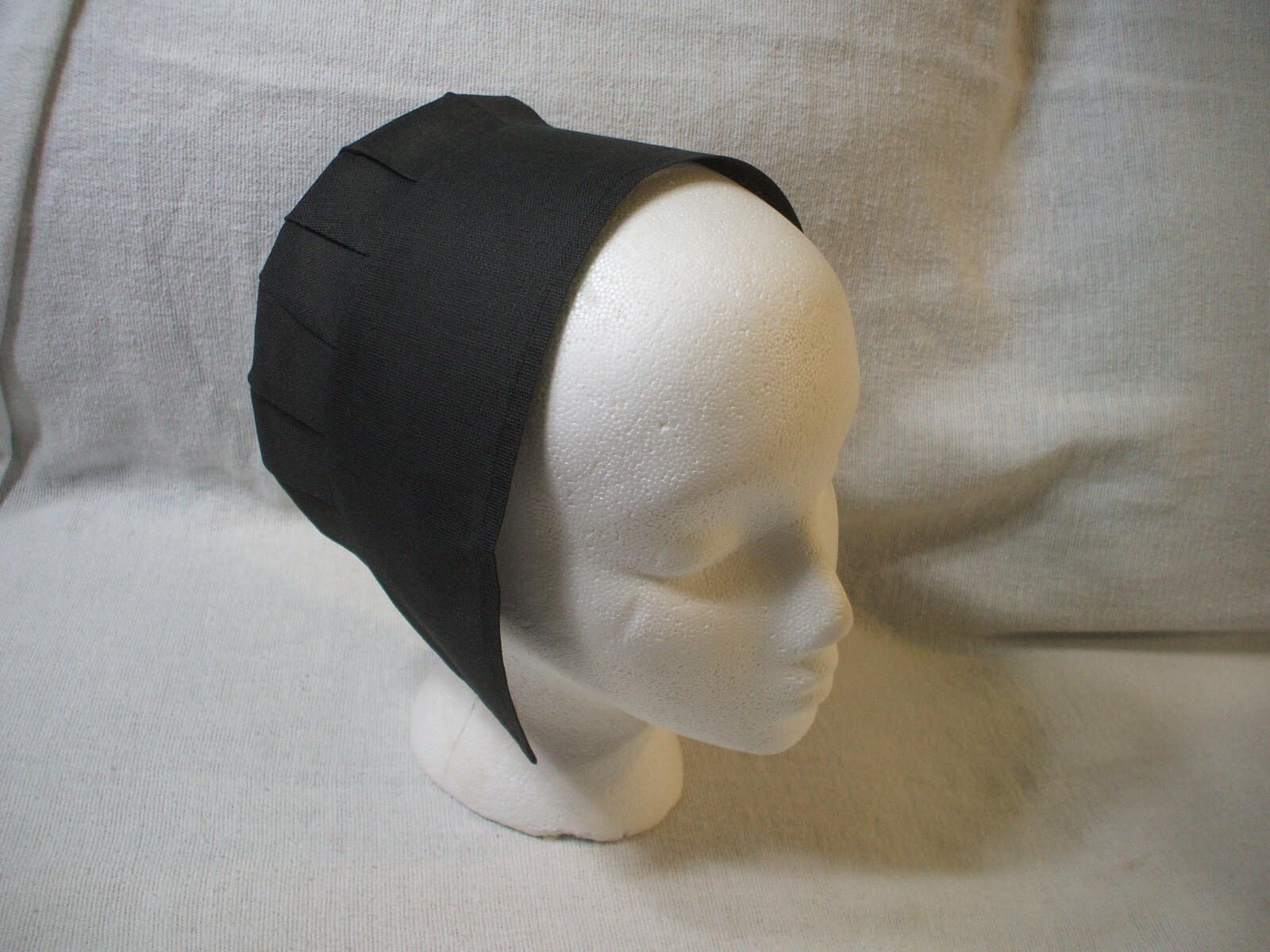 AMISH BLACK BONNET PRAYER KAPP CAP COVERING PLAY HALLOWEEN COSTUME Teen/ Child