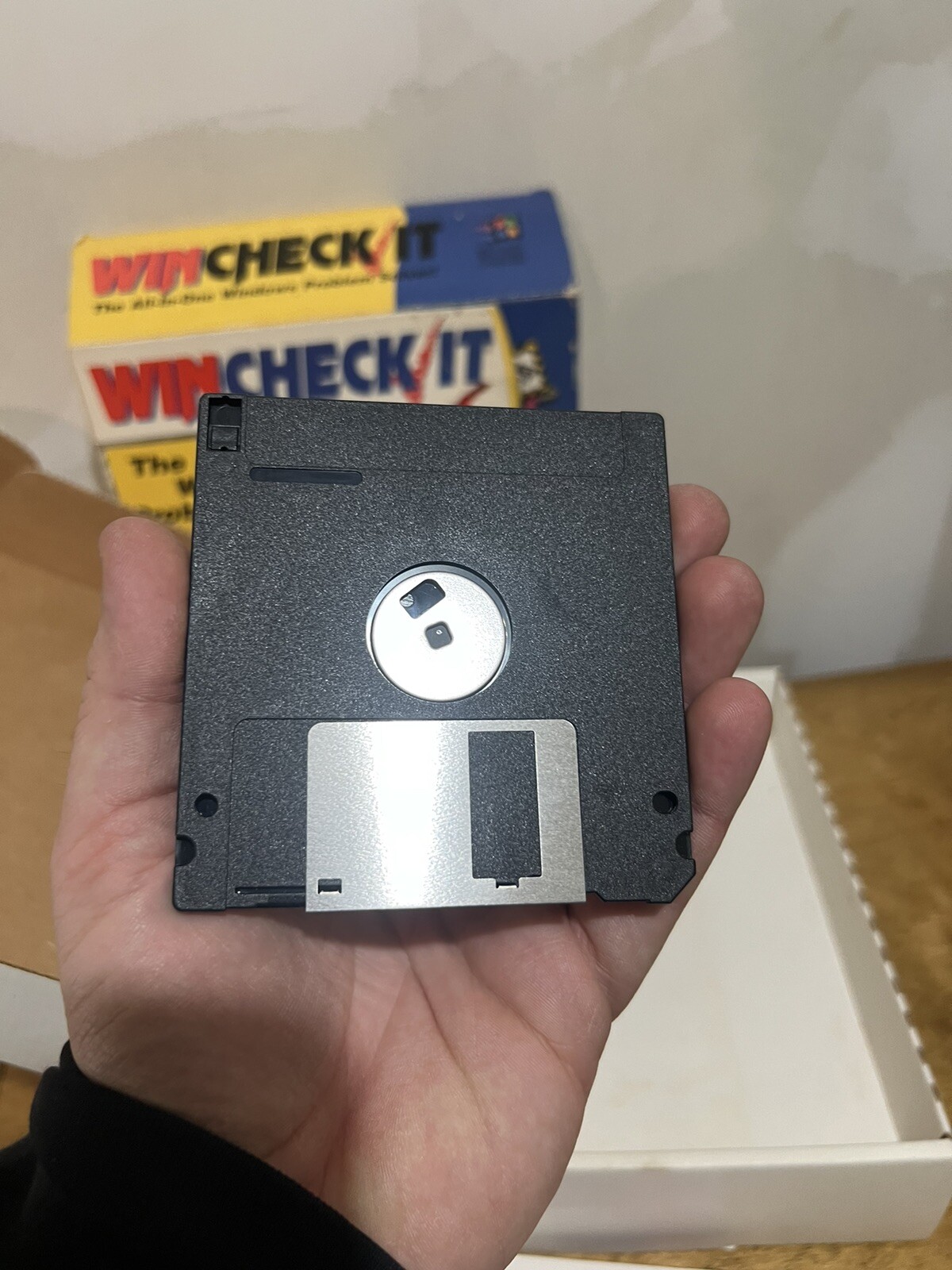 WIN CHECK IT SOFTWARE 3.5” Floppy Disks Big Box Windows 3.1 Complete