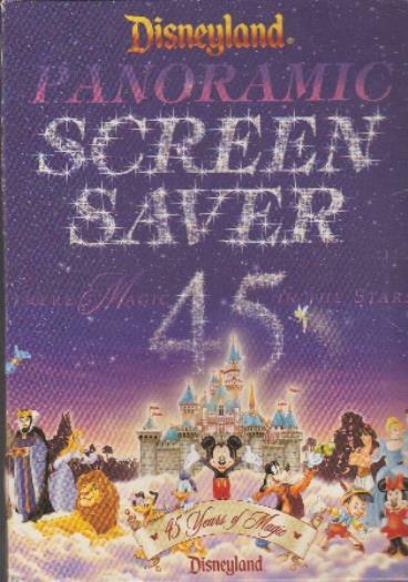 Disneyland Panoramic Screen Saver 45th Anniversary PC Walt screensaver magic BOX