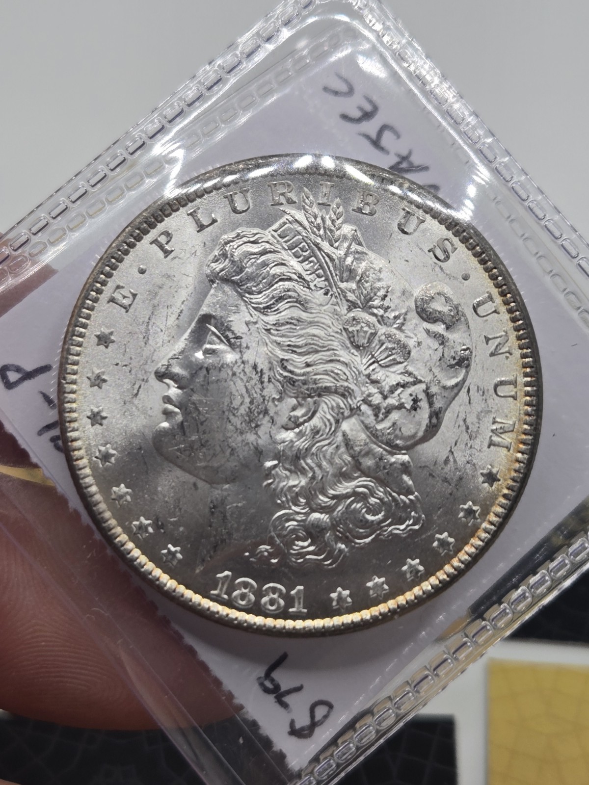 1881 "P" Morgan SILVER Dollar Unc BU Uncirculated ☆ 879