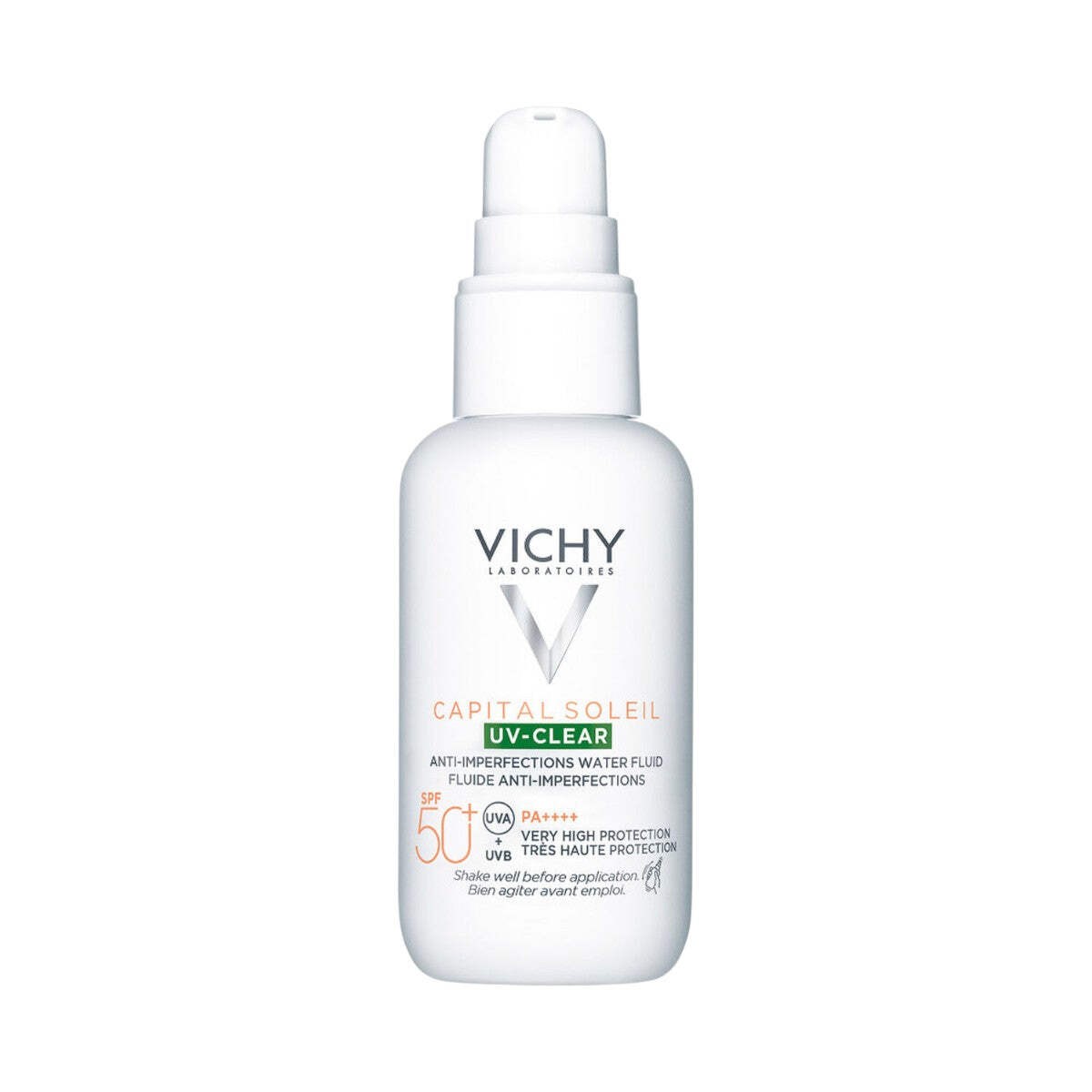 Vichy Capital Soleil UV-Clear Anti-Imperfections Water Fluid SPF 50+ – 40 ml
