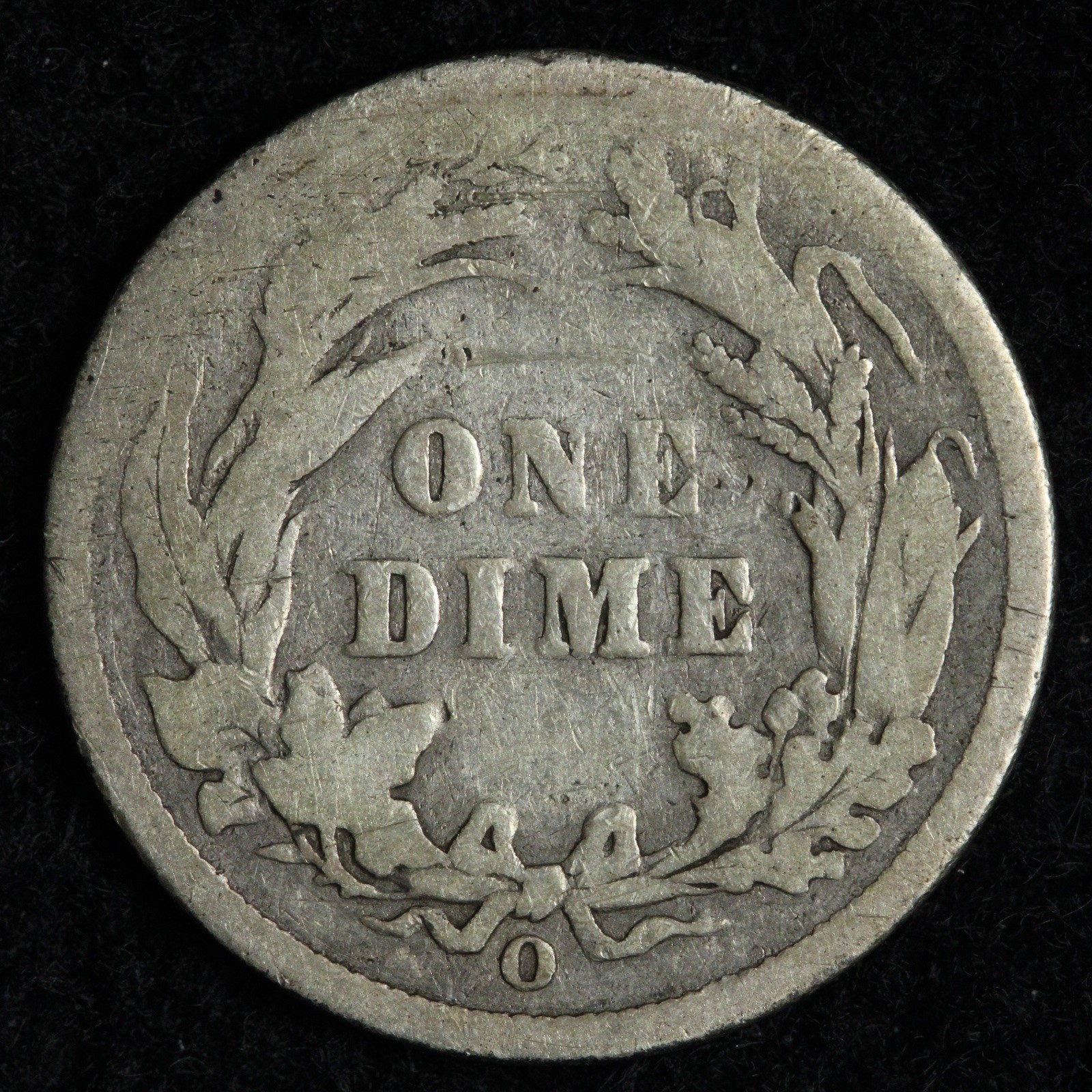 1897-O Barber Silver Dime VG E198 WRTFU