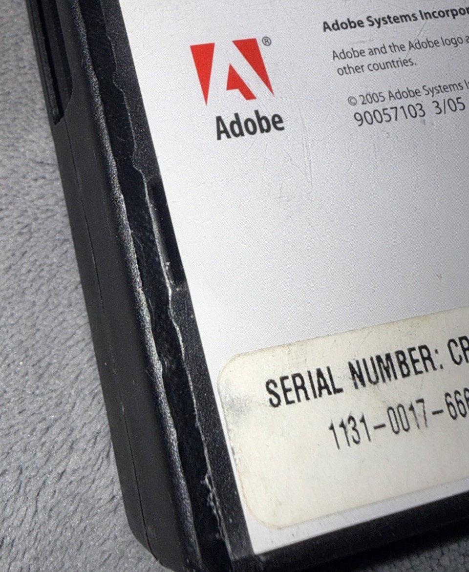 Adobe Creative Suite 2 Premium With Serial Numbers - 6 Disks