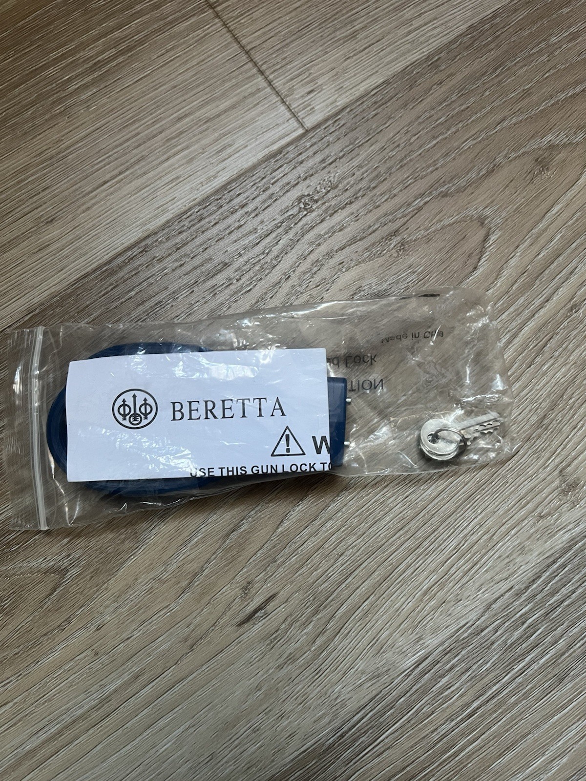 Beretta Handgun Safety Cable Lock Brand New 15" Regal R15SC3 - Blue T-1162