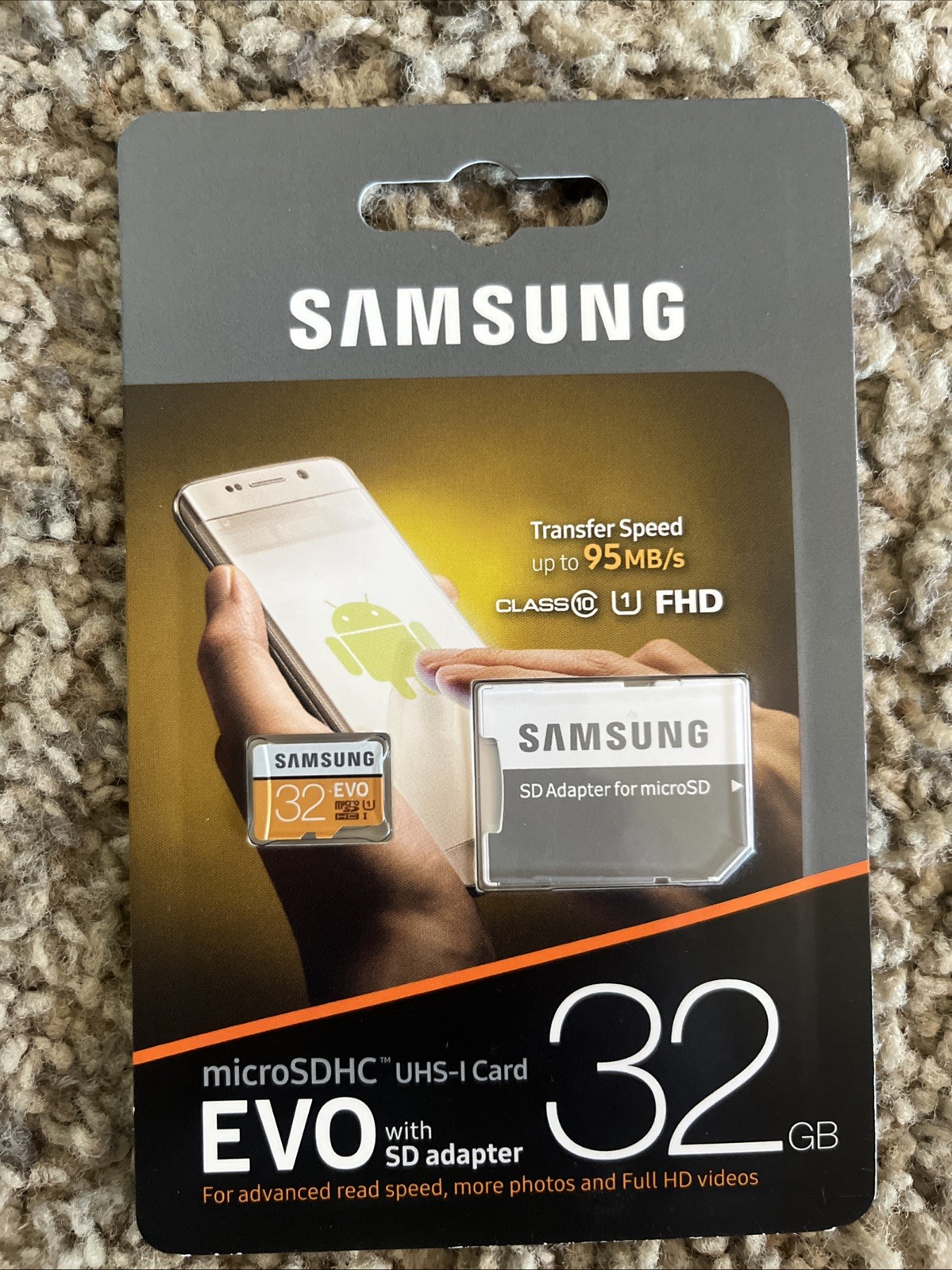 Samsung EVO 32GB Class 10 - MicroSDHC Card - MB-MP32GA/AM