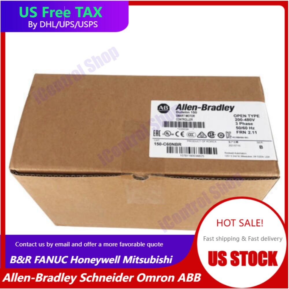 AB SMC Smart Motor Controller 150-C60NBR Sealed In Stock 150C60NBR US Free Tax