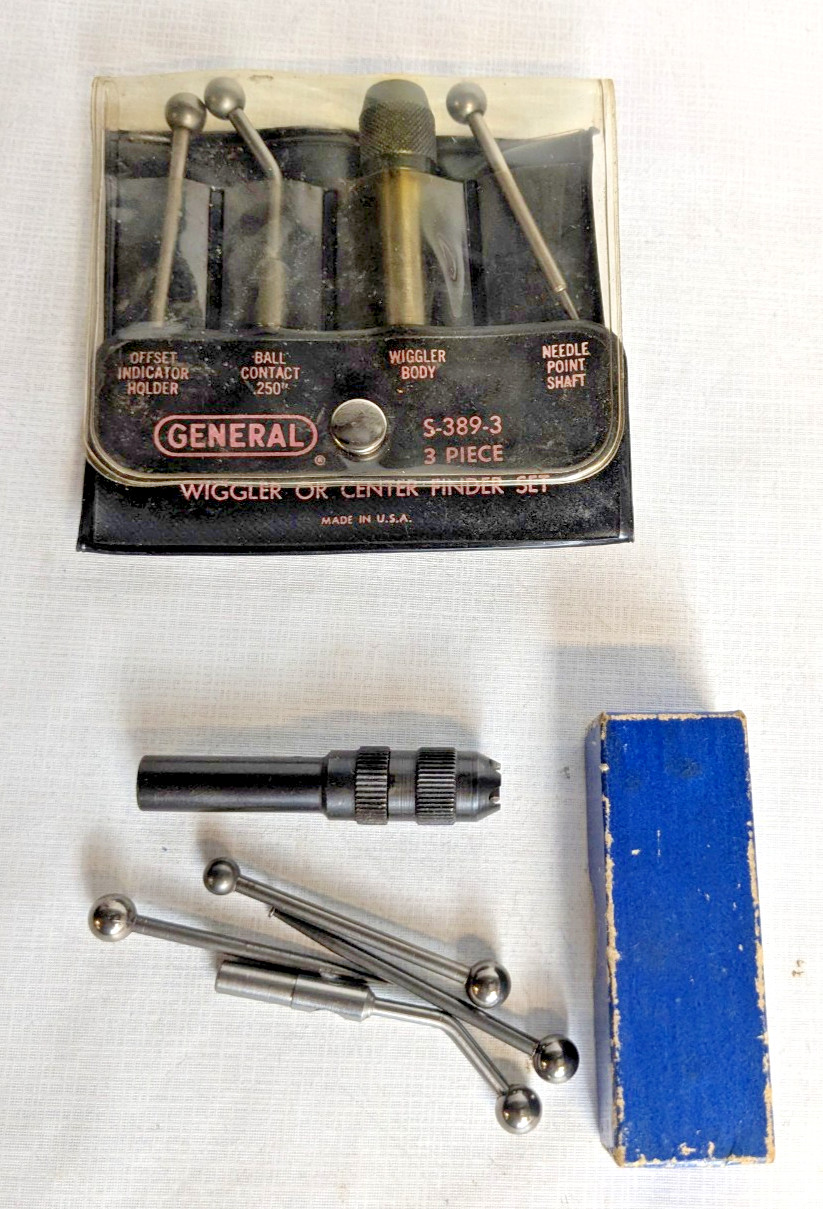 Vintage General S-389-3 and Helios Wiggler Edge Finders