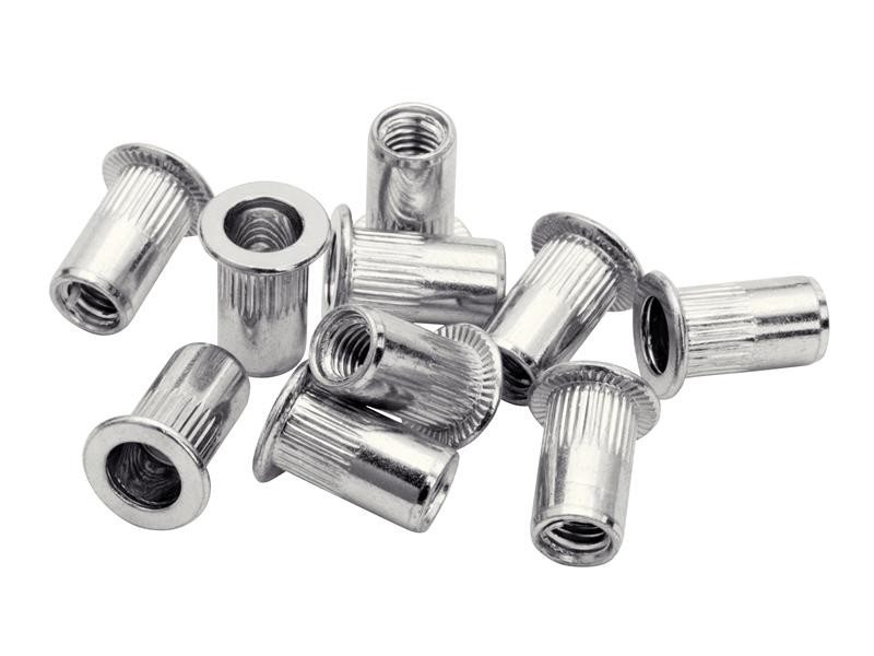 Rapid Steel Rivet Nuts M4 (Pack 20 + Free Drill Bit) RPD5000671