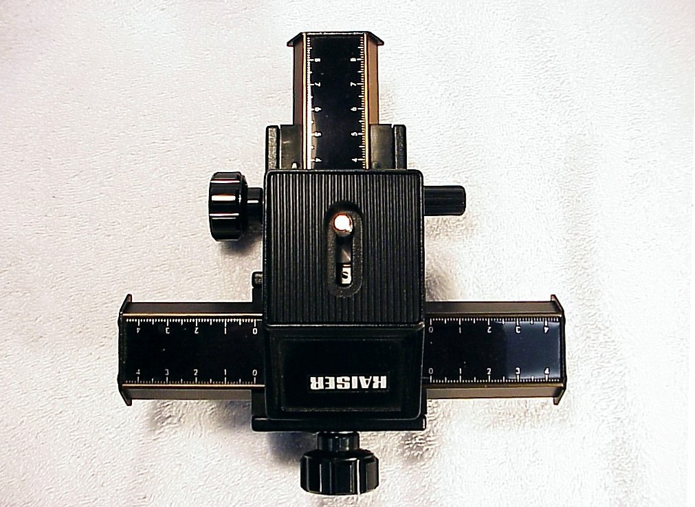 Kaiser Universal Einstellschlitten 5529 | Two Way Camera Macro Stage | New |$94