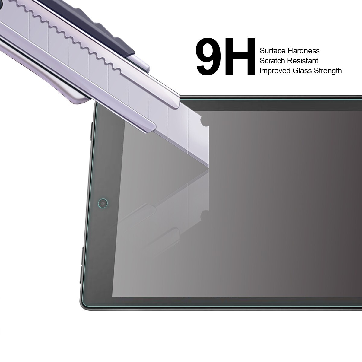2X Tempered Glass Screen Protector for Amazon Fire HD 8 (2017 /2018 release)