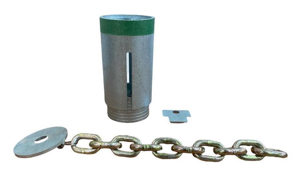 1-pcs Floor Anchor Pot Auto Frame Machines and Pulling Posts Anchoring pot
