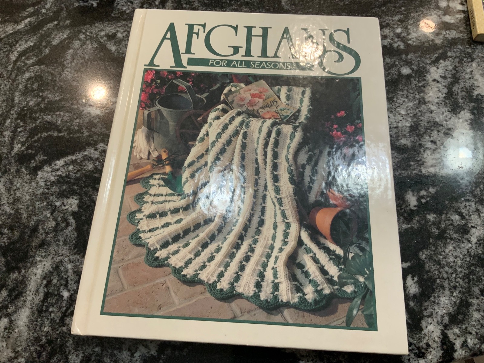 Afghans for All Seasons Crochet Pattern Hardback OXMOOR HOUSE 1993