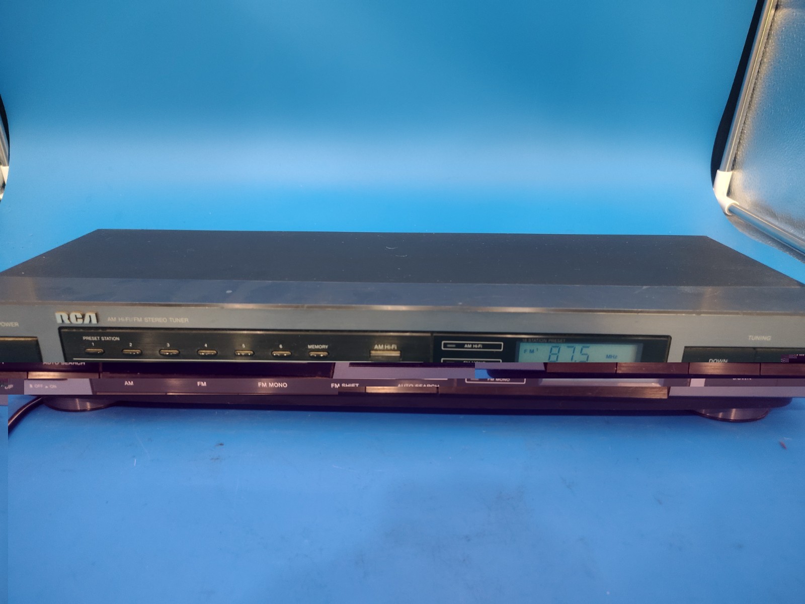 VTG RCA AM Hi-Fi FM Stereo Tuner Model TU 120-10B Made in Japan Tested - Working