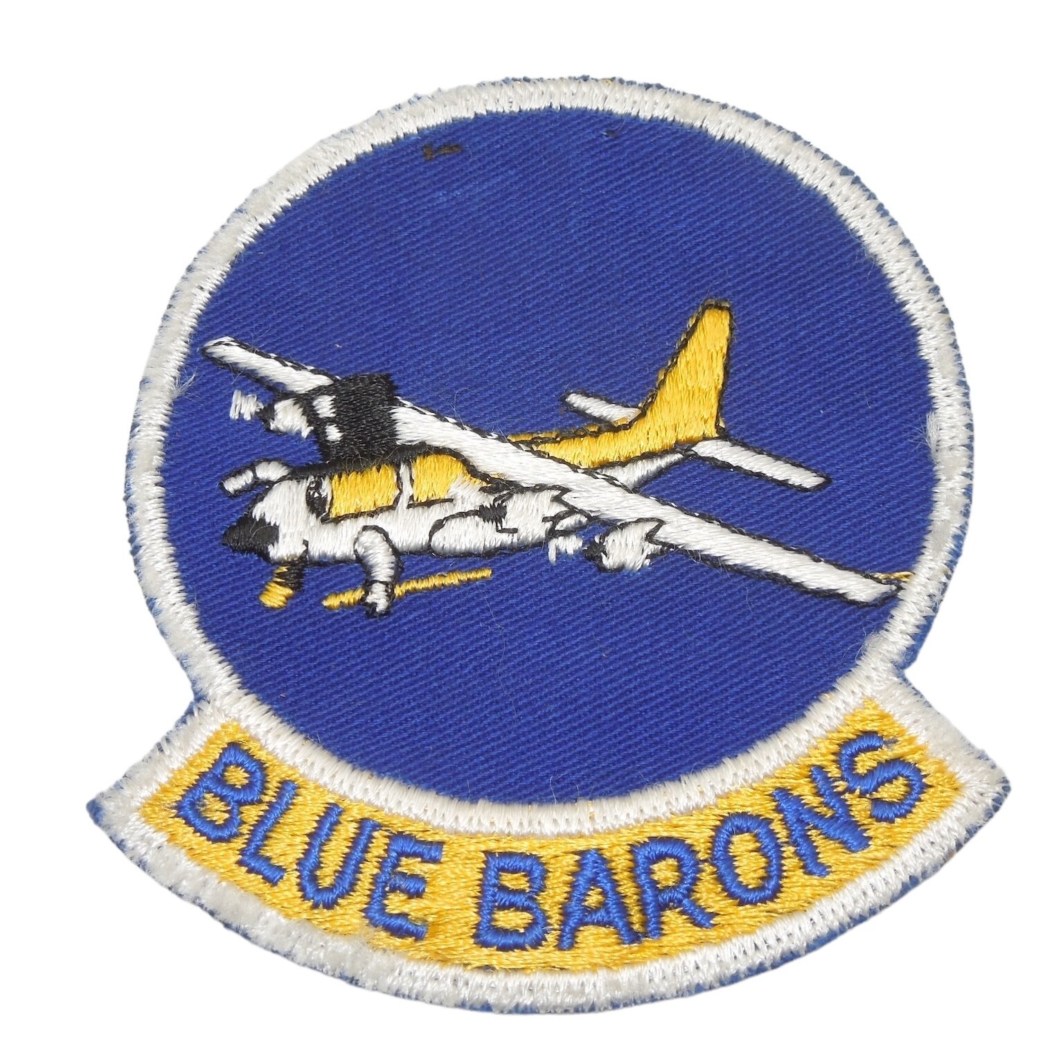 Original Vietnam War USAF Air Force 67th Airlift Squadron Blue Barons Patch E76