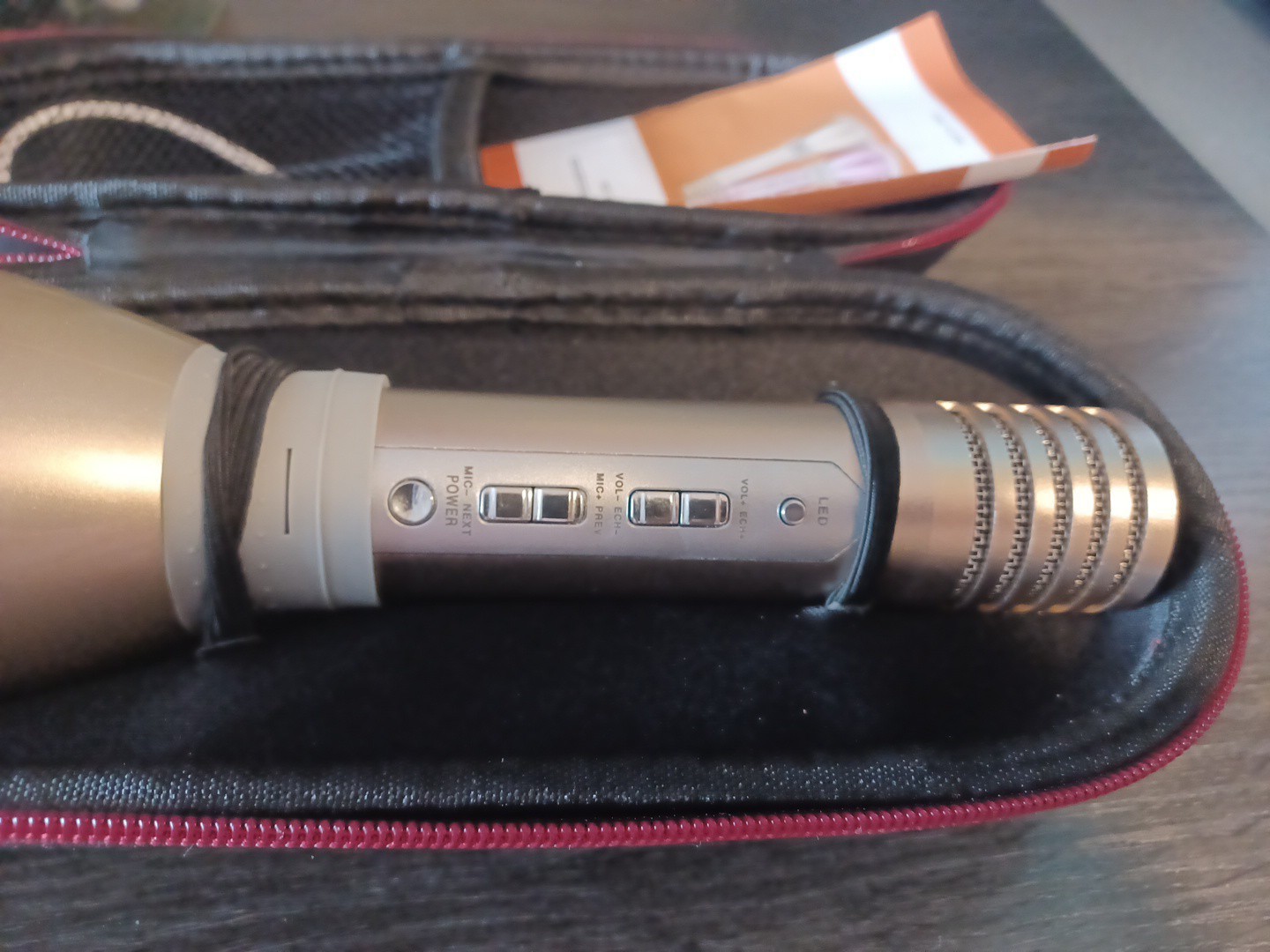 Mini Karaoke Wireless Bluetooth Handheld Microphone With Speaker My Lot 1
