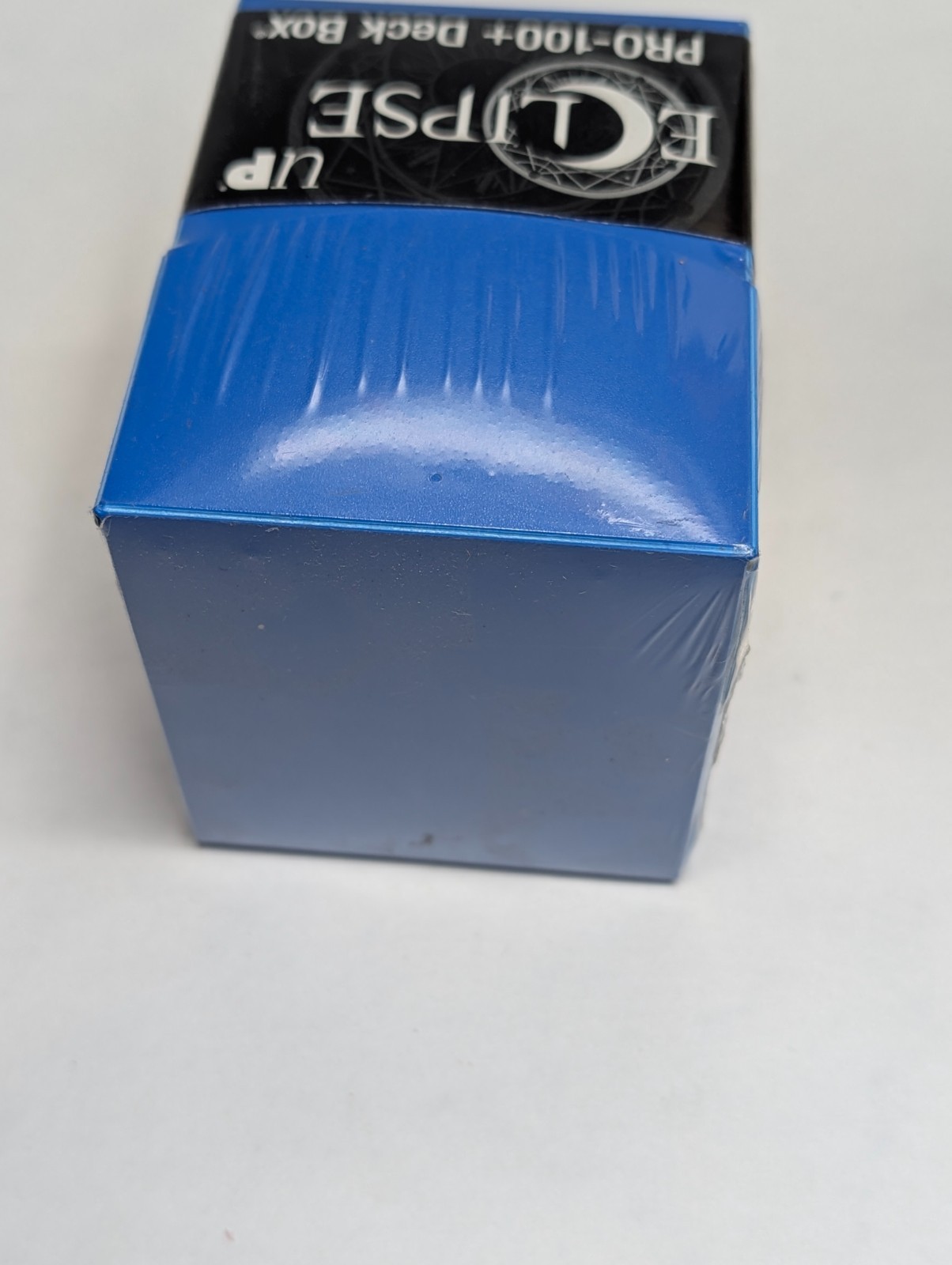 Ultra Pro Eclipse PRO 100+ Deck Box BLUE Locking Lid w/ 1 Card Divider