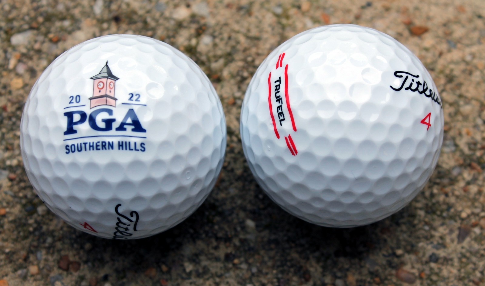 TITLEIST 2022 PGA CHAMP SOUTHERN HILLS OFFICIAL CLOCK TOWER LOGO GOLF BALL