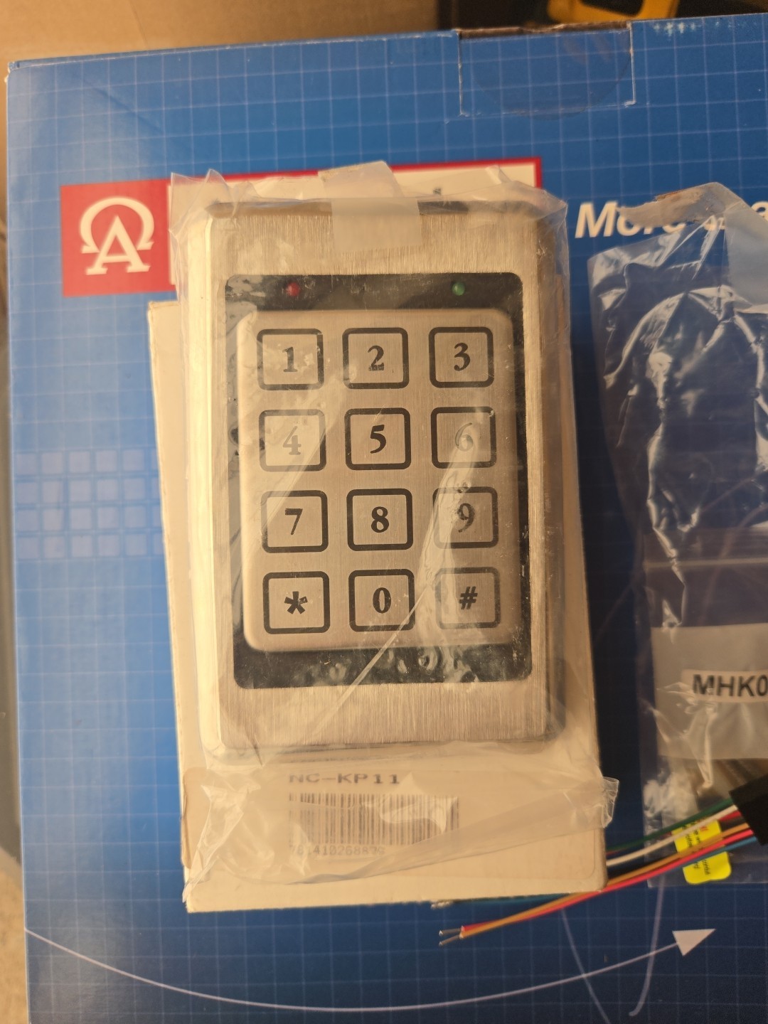 Essex KTP-513-SN Stainless KP-11 Access Control Keypad New Open Box