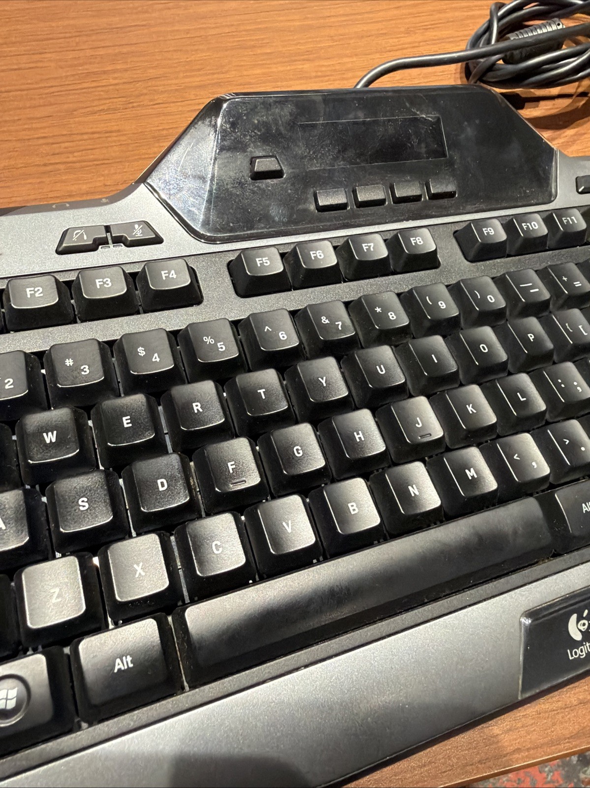 WORKING Logitech G510 Keyboard USB Gaming