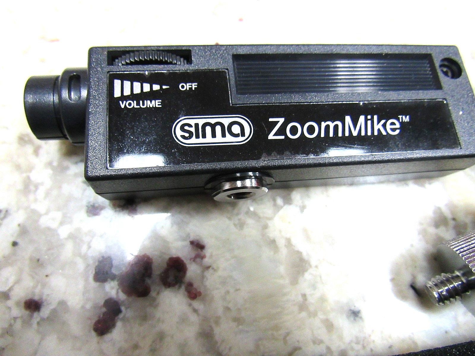 SIMA MICRO TELEMIKE UNIDIRECTIONAL ZOOM MICROPHONE GOOD CONDITION