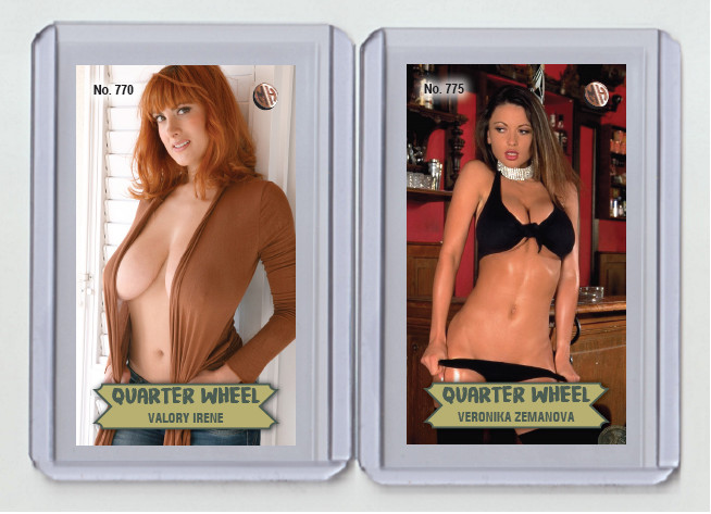 Valory Irene rare MH Quarter Wheel #'d 3/3 Tobacco card no. 770