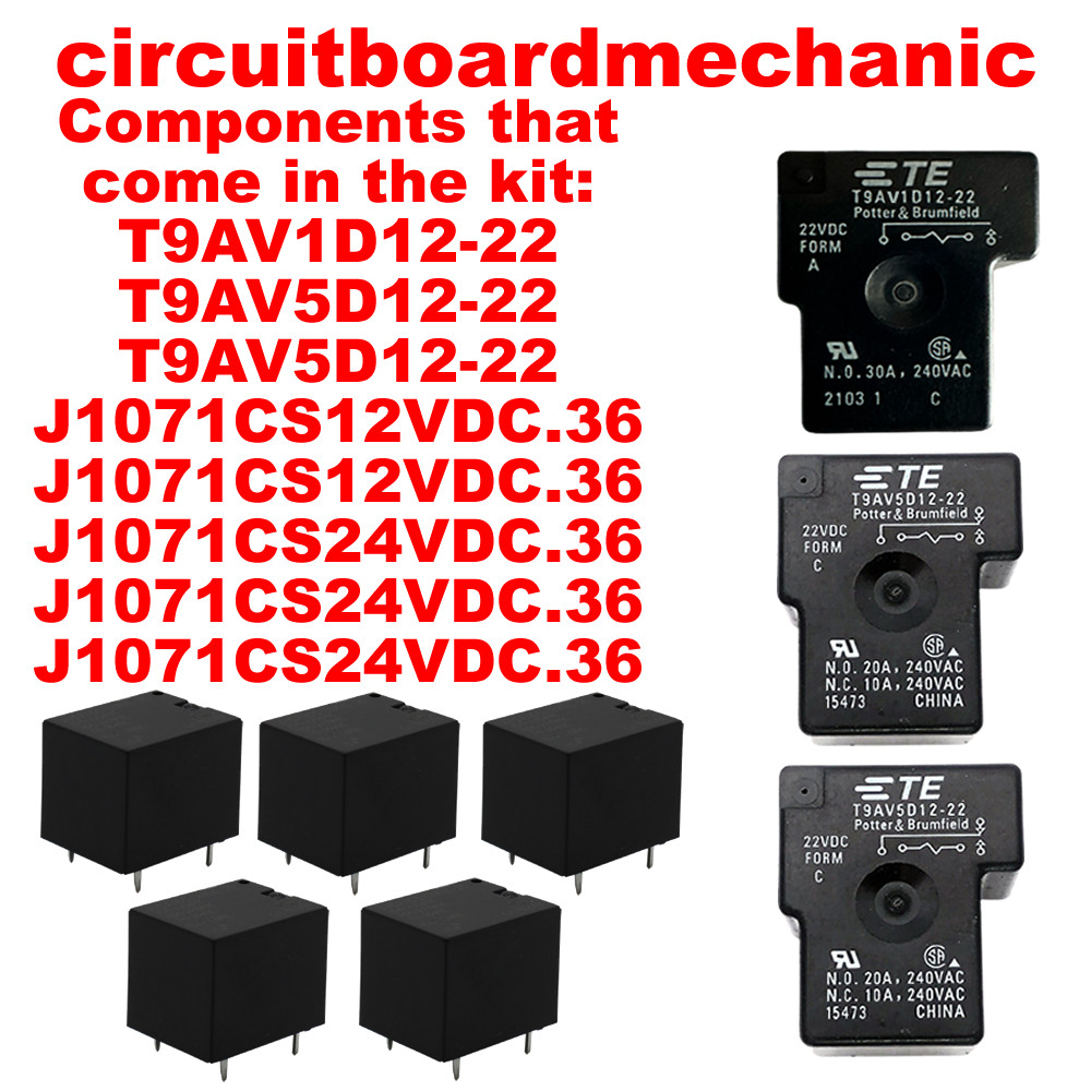 Repair Kit 62-24320-02 Rheem Ruud Furnace Control Board 1095-101 Repair Kit