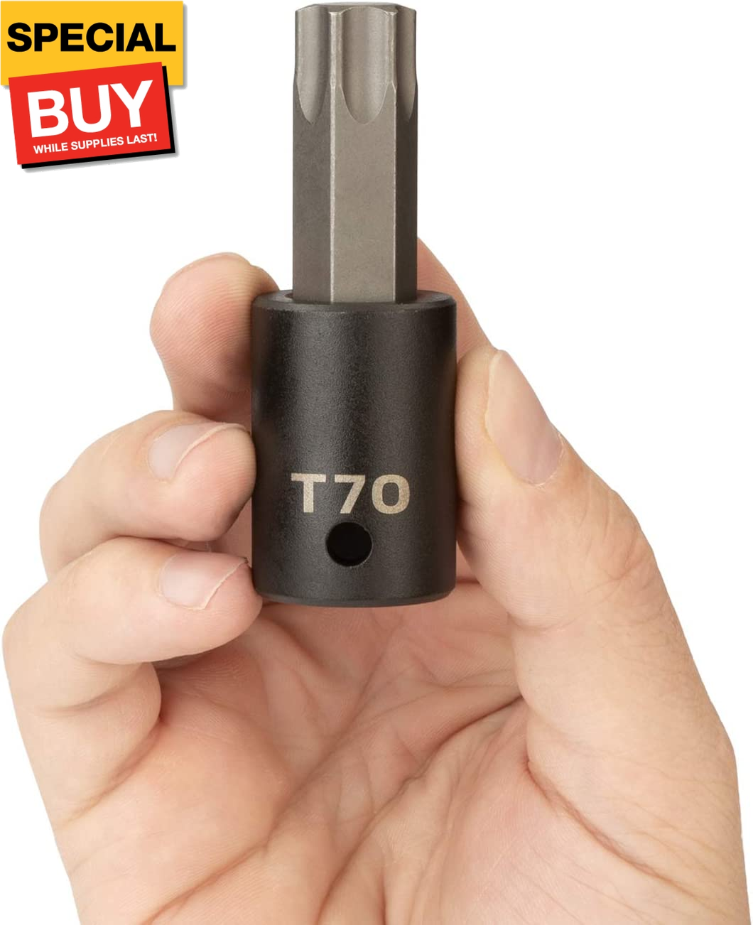 1/2 Inch Drive X T70 Torx Impact Bit Socket | SIB24270