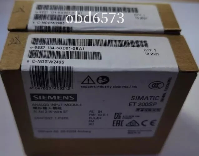 Long warranty New In Box Siemens 6ES7 134-6GD01-0BA1 6ES7134-6GD01-0BA1