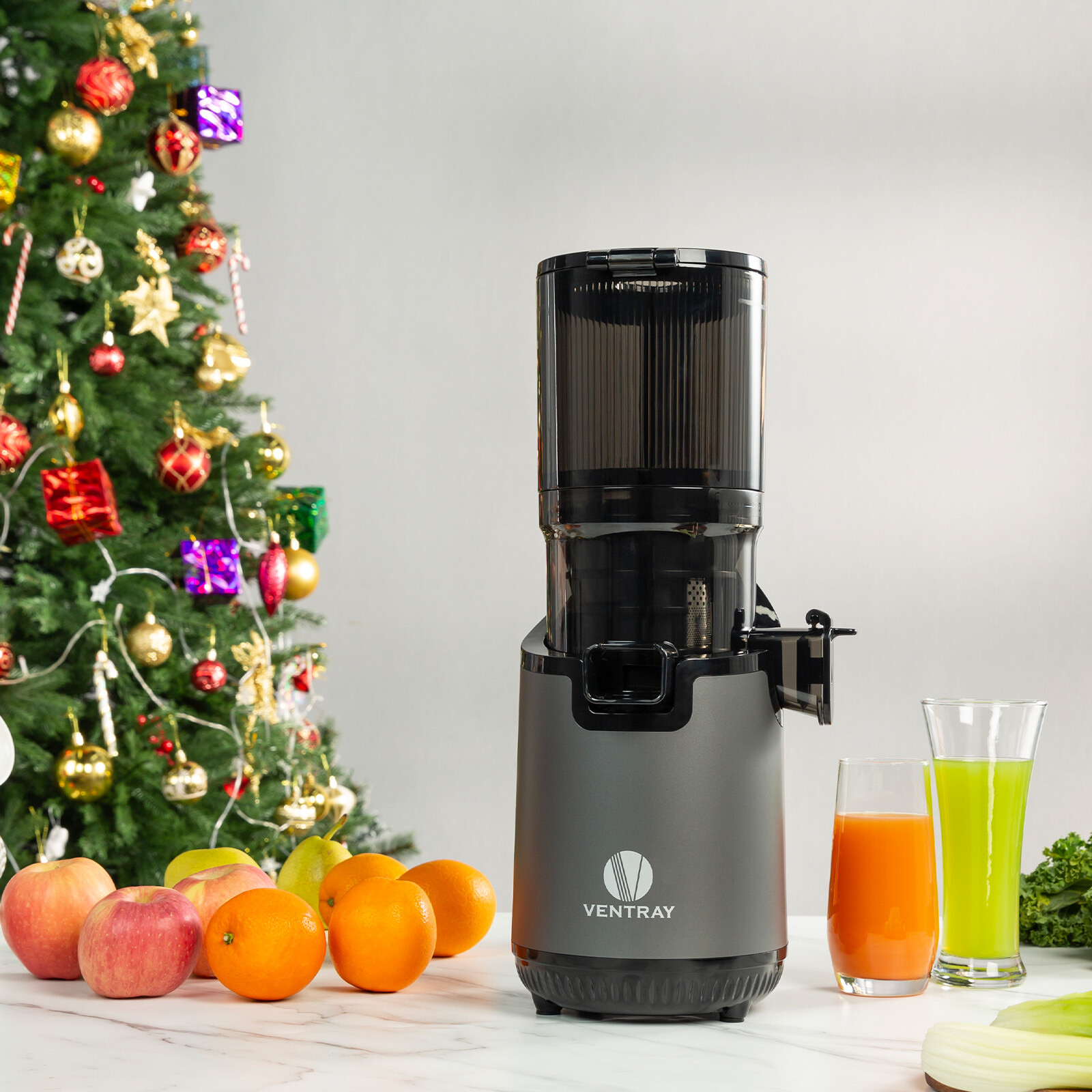 Ventray 900 Slow Masticating Juicer with 5.1" Extra Large Wide Feed Chute