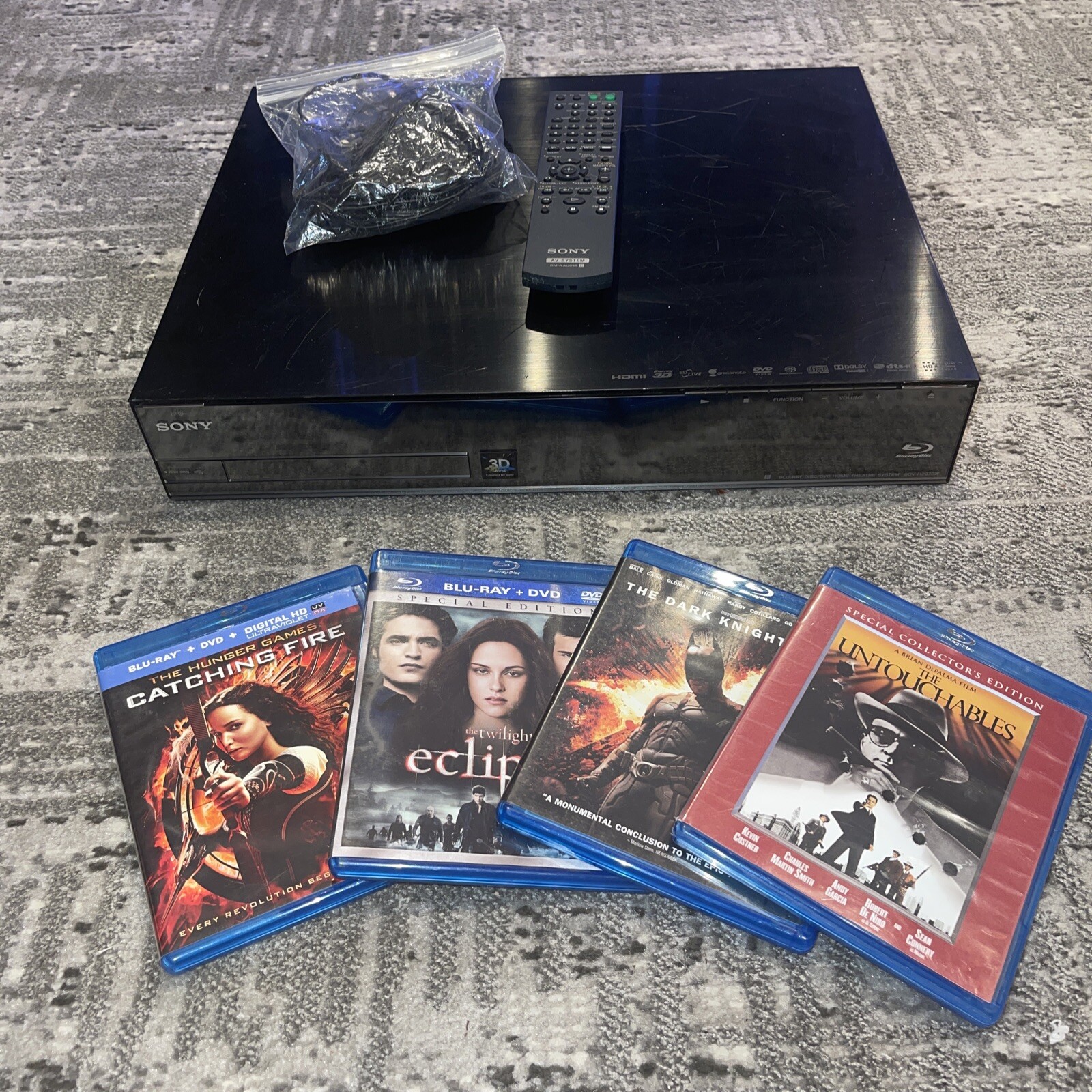 Sony BDV-E770W 5.1 Ch HDMI Home Theater Receiver System Blu-Ray Player W/ Remote