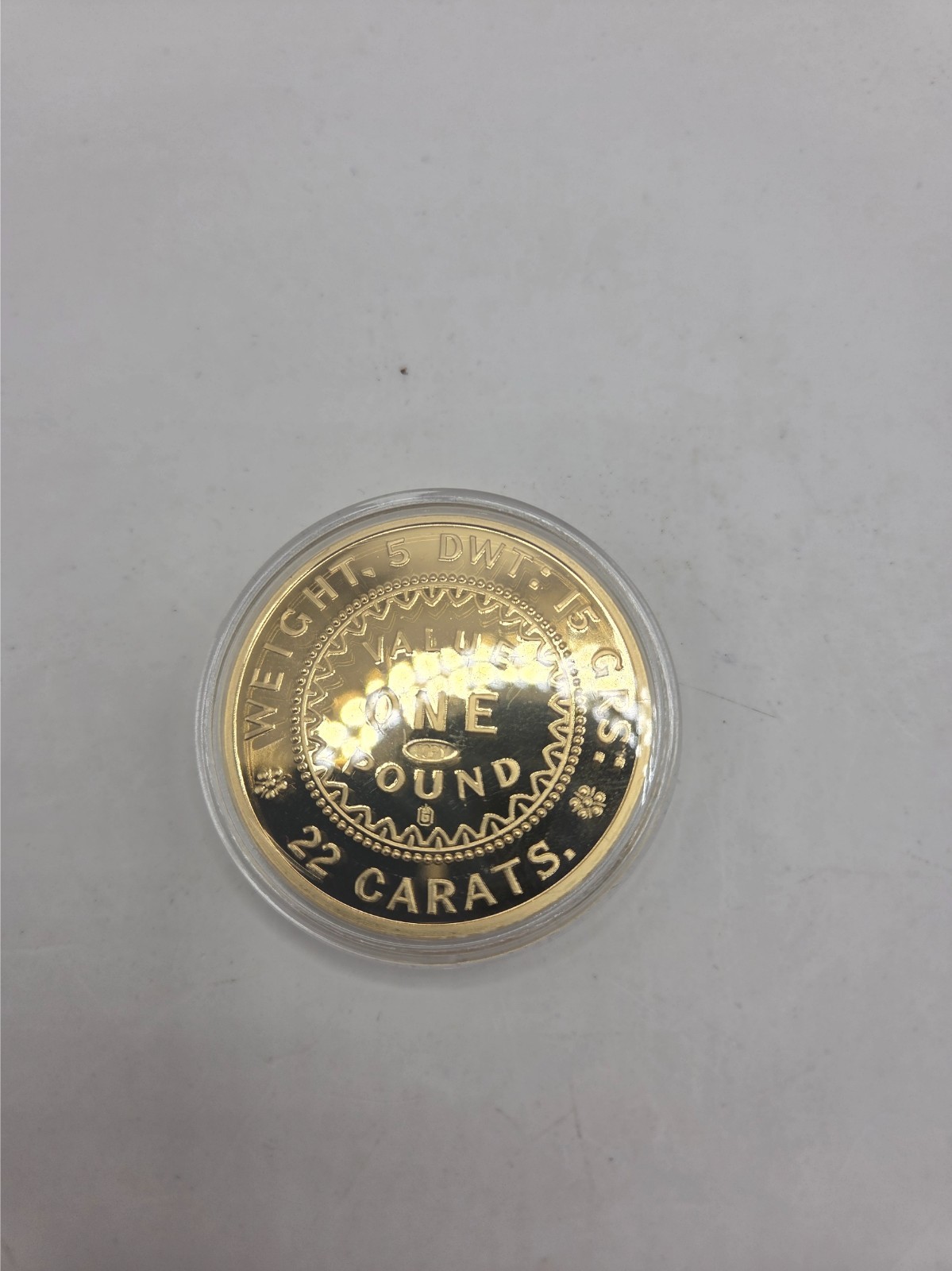 2008 1 PFUND coin 1852 Winsor Mint