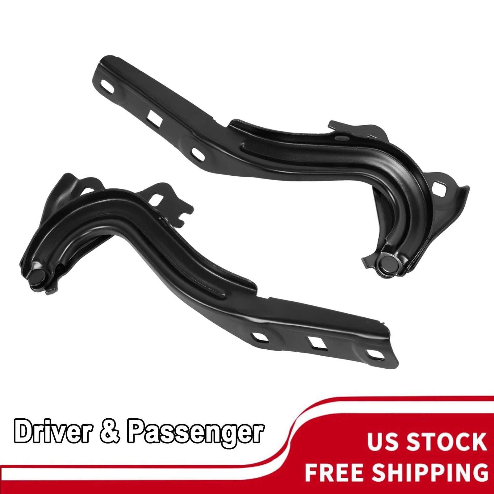 For 2016 2017 2018 2019 Chevrolet Cruze Driver and Passenger Side Hood Hinge