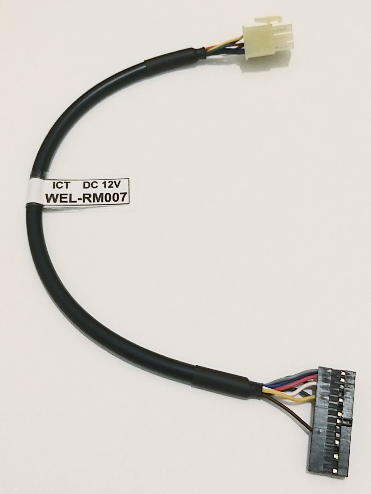 WEL-RM007 ICT A6 V6 Bill Acceptor Note Validator  DC  12V Cable Harness 8 Wires