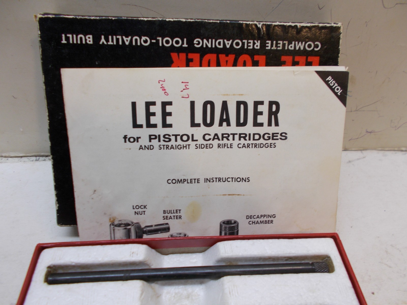 lee loader for 32 S&W lee hand loader