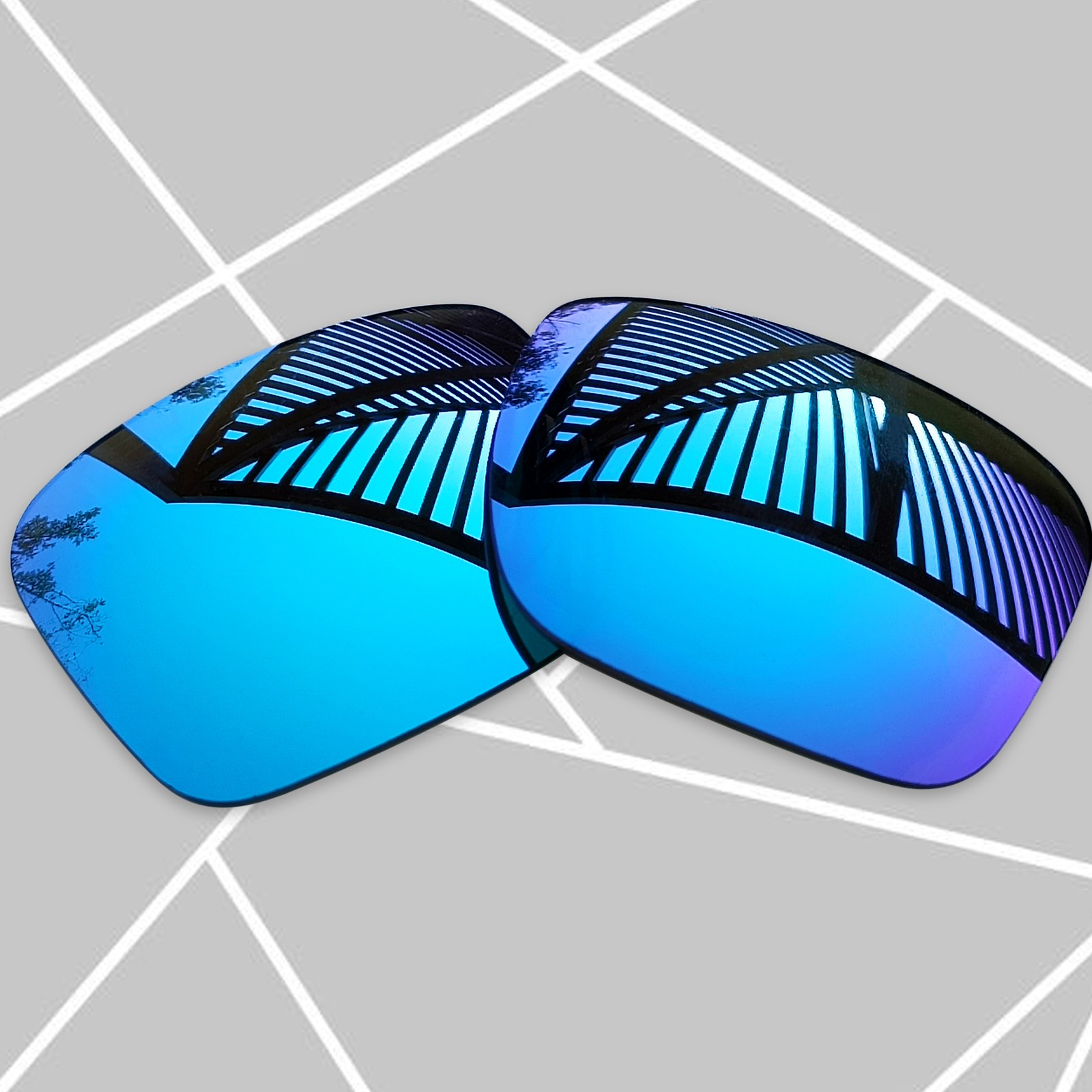 TRUE Polarized Replacement Lenses for-Oakley Holbrook OO9102 SKy Blue