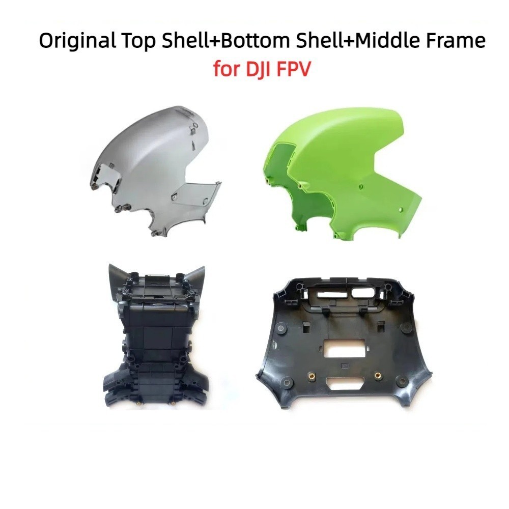 Original Top Upper Shell Middle Frame Bottom Cover For DJI FPV Drone Spare Parts