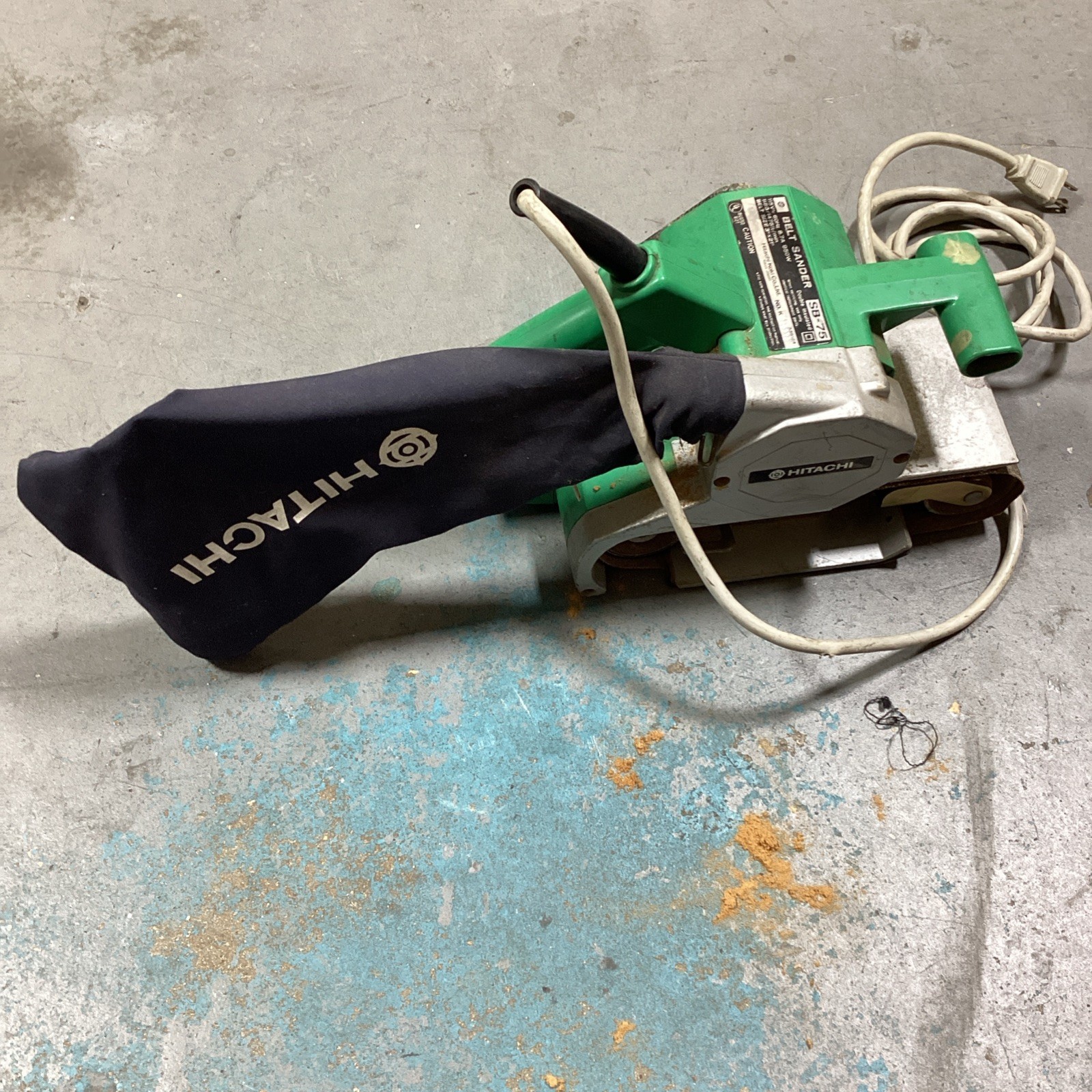 HITACHI 3" X 21" Corded Belt Sander SB-75 SHOP TESTED