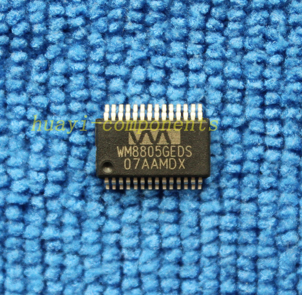 5pcs WM8805GEDS WM8805 Digital Interface Transceiver IC WOIFSON SSOP-28