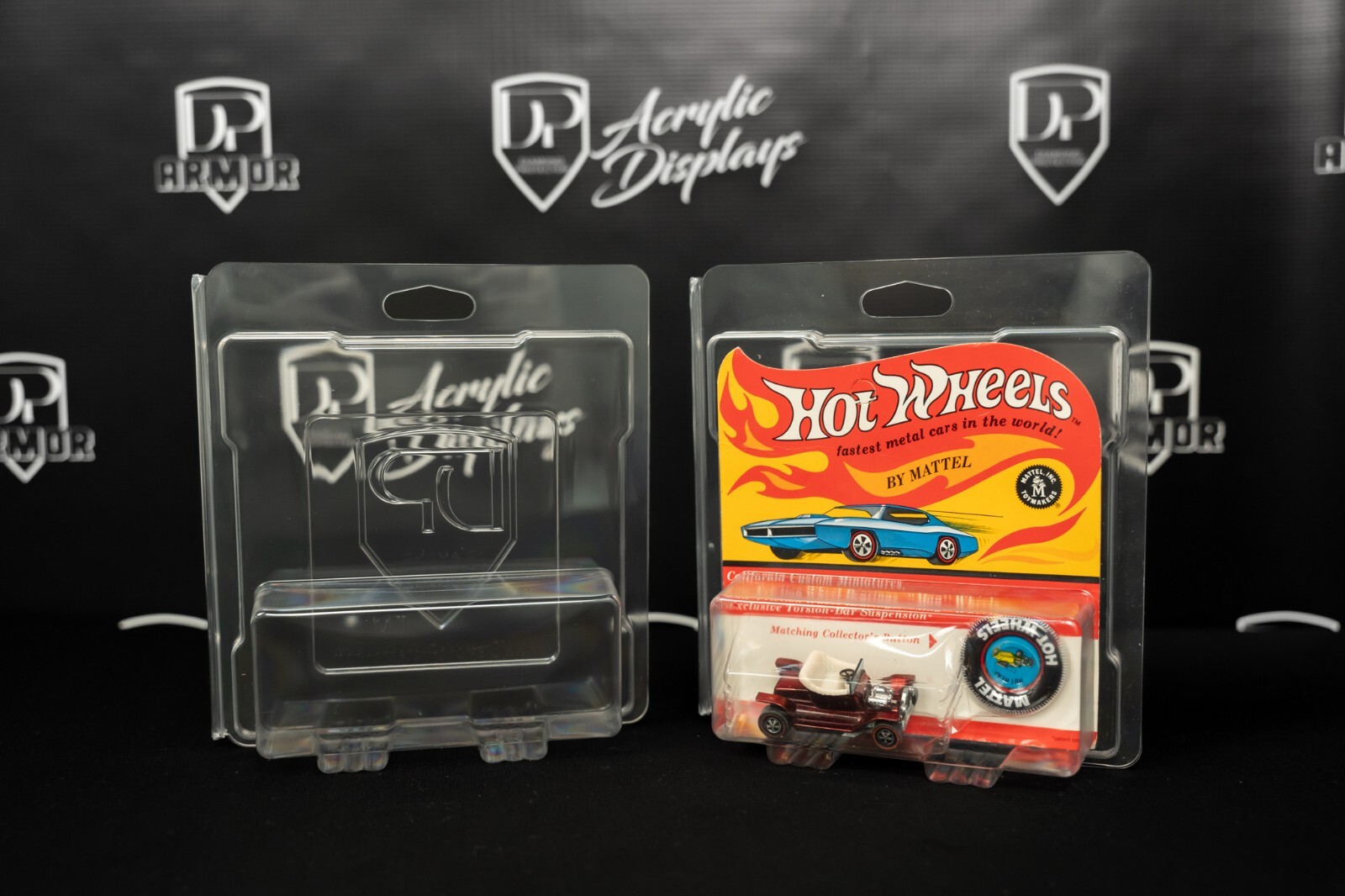 Diamond Protector 30 Pack Diecast Case for Original Hot Wheels Redline