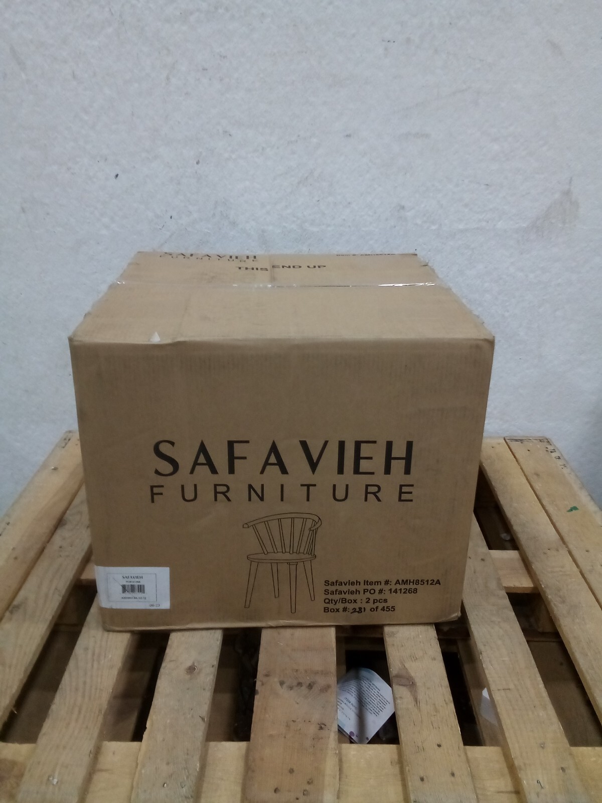 Safavieh Curved Spindle Side Chair, Reduced Price 2172723782 AMH8512A