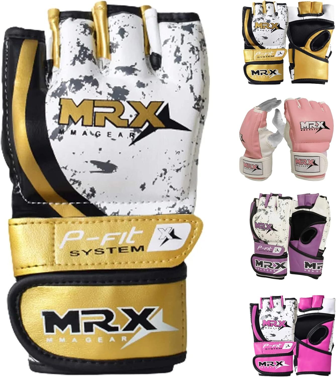MRX Women MMA Grappling Gloves Ladies Muay Thai Sparring Training Boxing Mitts