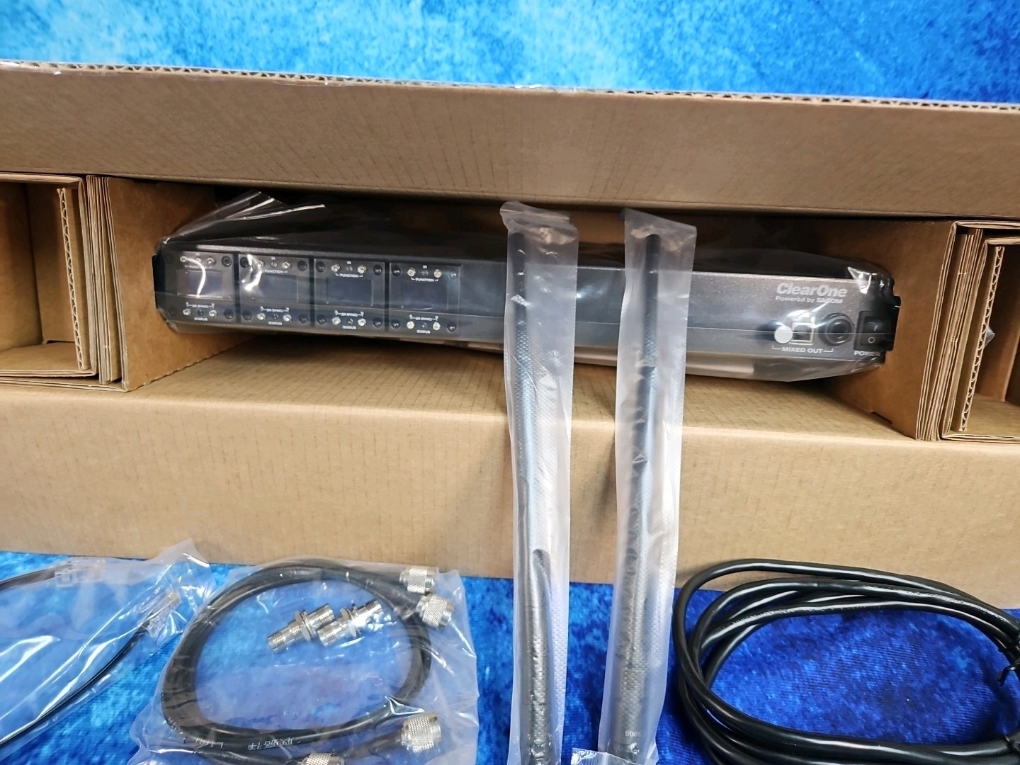 BLAZING DEAL! ClearOne 4-Ch. Wireless Receiver w/Dante, w/Docking Station