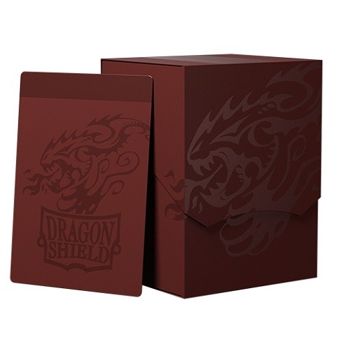 Dragon Shield Deck Shell Box Blood Red AT-30750 Magic MTG Pokemon TCG