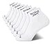 Reebok Men's Quarter Socks - 8 Pack Performance Arch Support Socks - Cushioned A