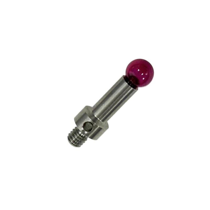 M4 6mm ruby ball styli,stainless steel stem,17mm Compatible Renishaw A-5000-7555