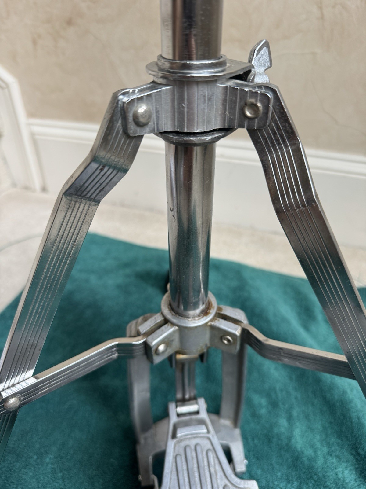 Vintage 70s 80s Tama Red Label Hi Hat Cymbal Stand - MIJ Made in Japan