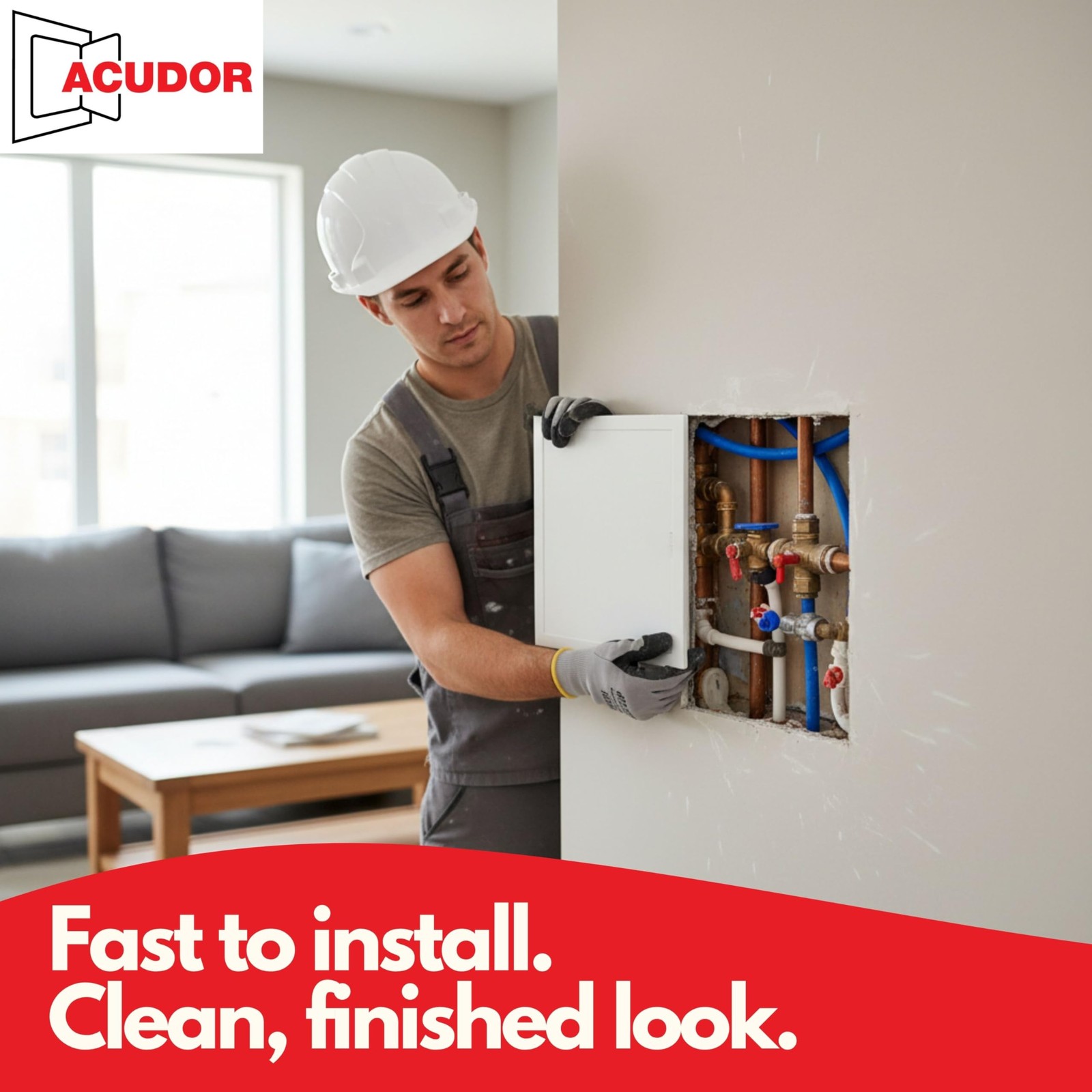 Access Panel for Drywall - Wall & Ceiling Plumbing and Electrical Hinged Acce...