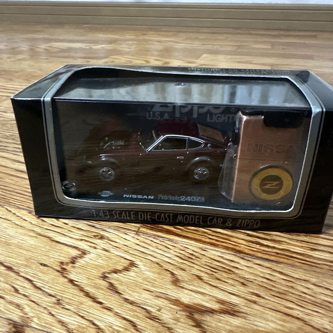 ZIPPO Lighter with NISSAN Fairlady 240ZG ZIPPO HISTORIC CAR COLLECTION ZIPPO
