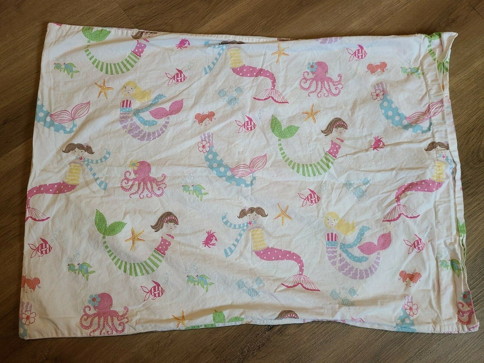 Pottery Barn Kids "Mermaids" Pillowcase